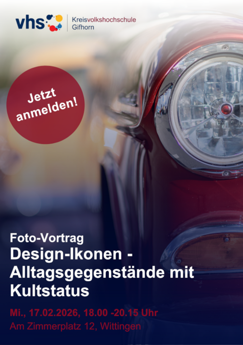 Nahaufnahme eines Autoscheinwerfers an einem roten Auto